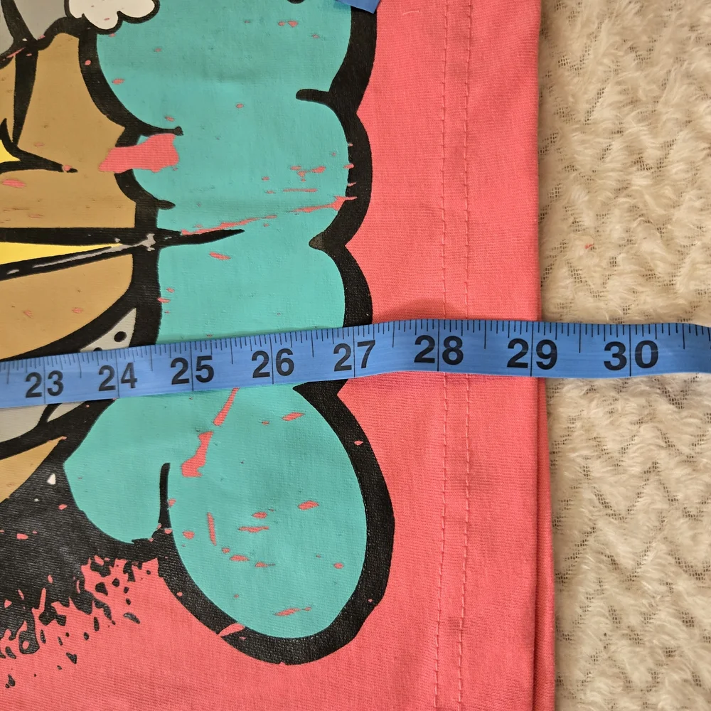 Y2K South Pole Men's XL Short Sleeve T-Shirt Graphic Blessed Coral Crew Neck NWT - Picture 9 of 11